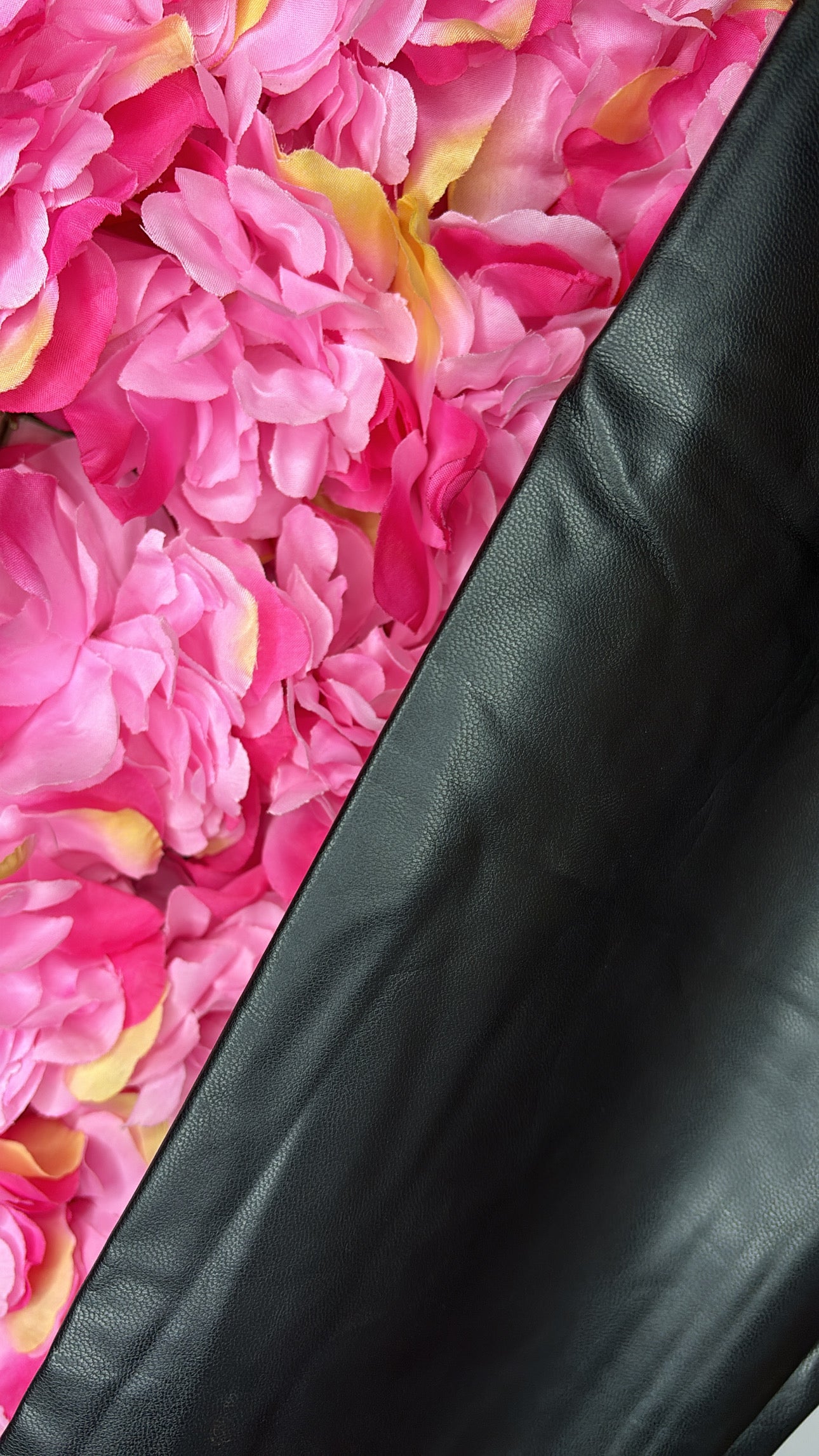 Legging Norfy Leather Look Zwart Maat 36 t/m 46