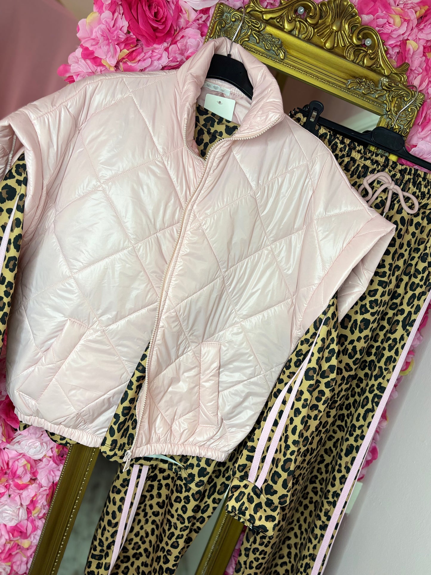Bodywarmer Roze tot maat 42