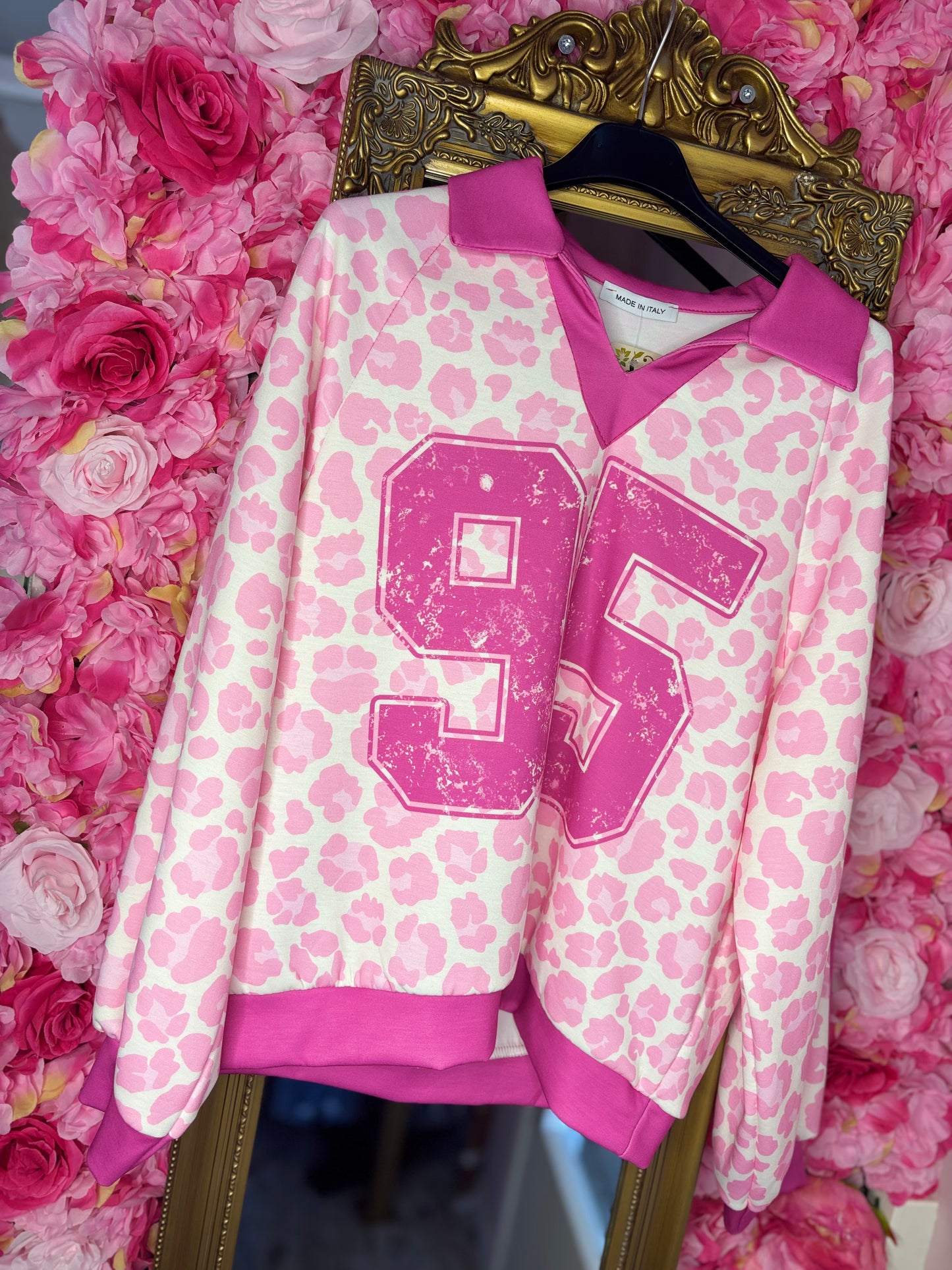 Sweater 95 Pink Plus Size tot Maat 42