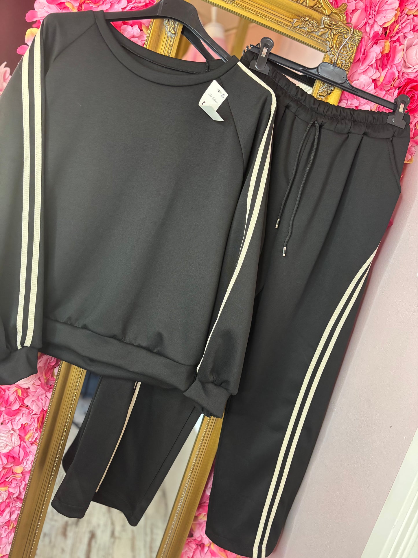Comfy Set The Best Zwart tot maat 44