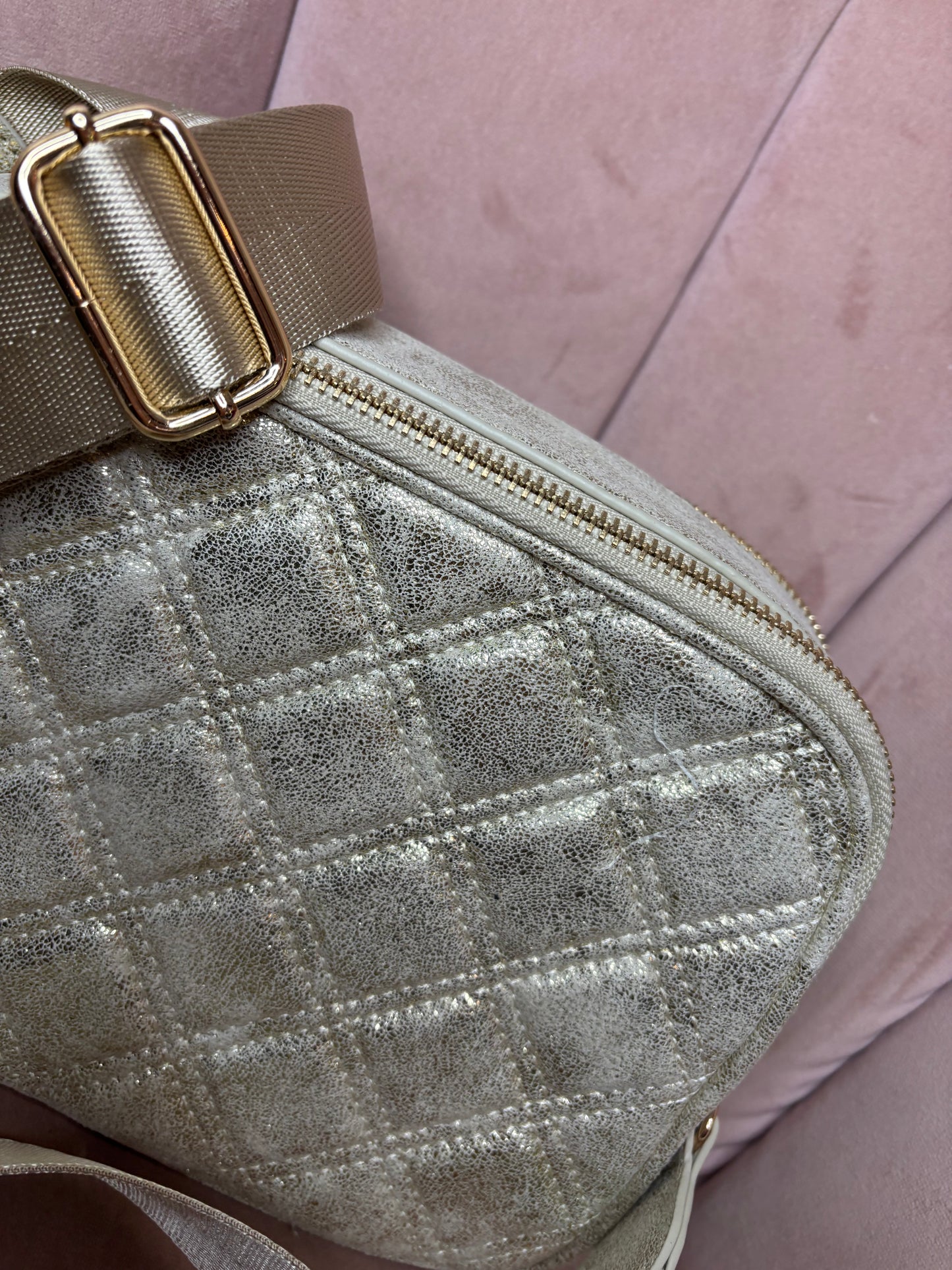 Tas Metalic Gold