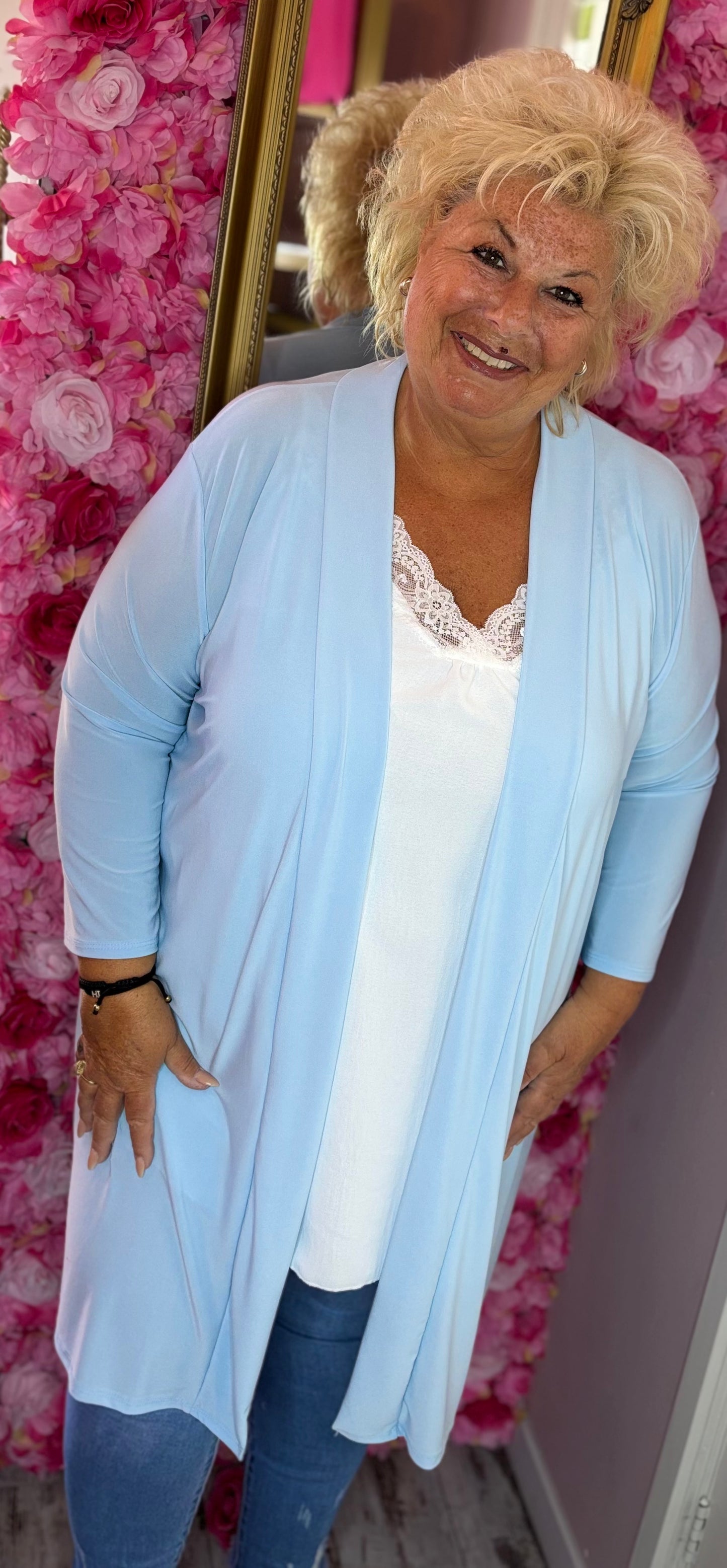 Top Chique Wit Plus Size Maat 48 t/m 54