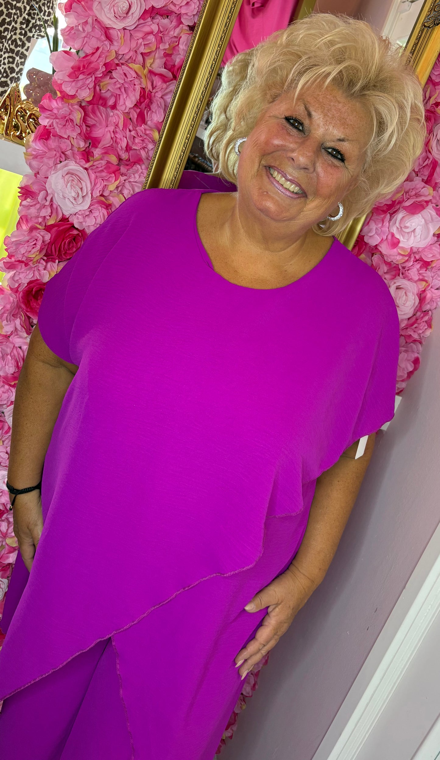 Set Emma Paars Plus Size maat 48 t/m 54