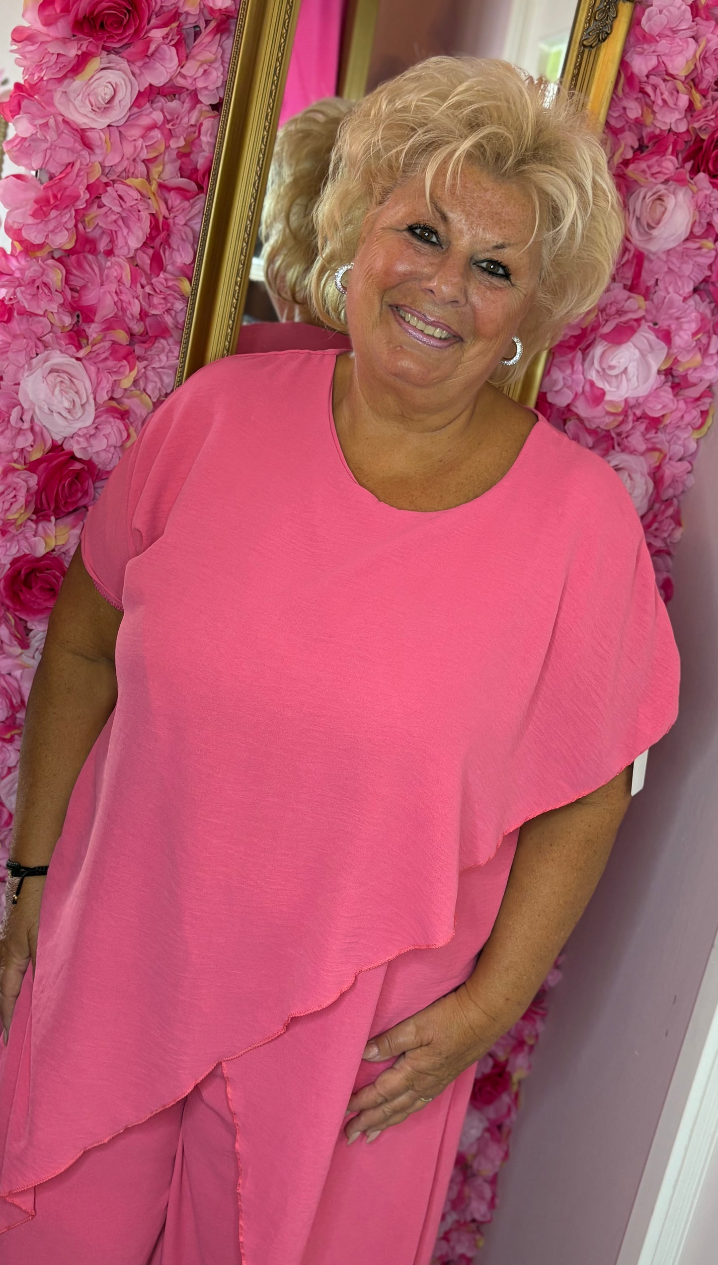 Set Emma Koraal Plus Size maat 48 t/m 54