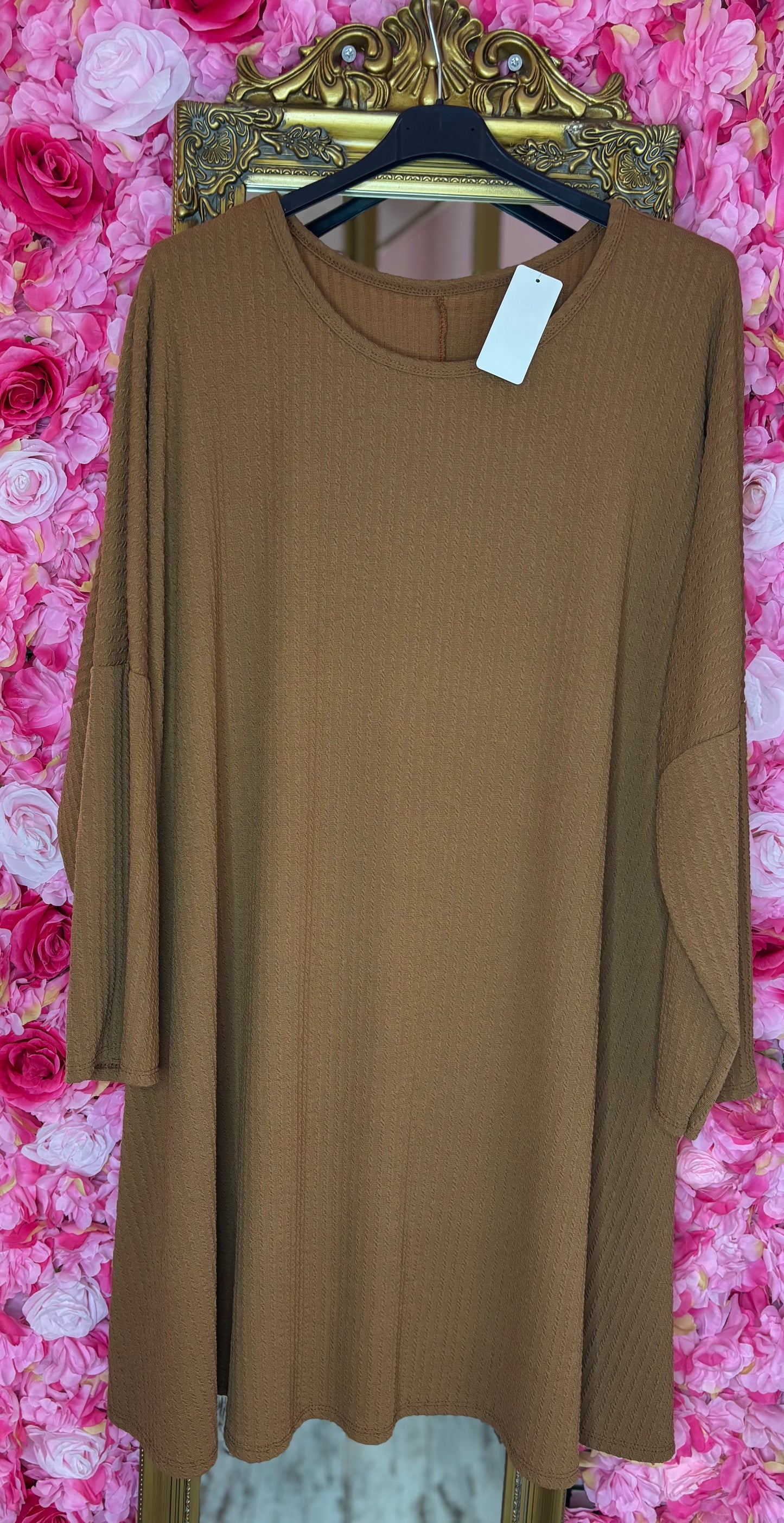 Tuniek Comfort Roest Plus Size maat 48-50 t/m 58