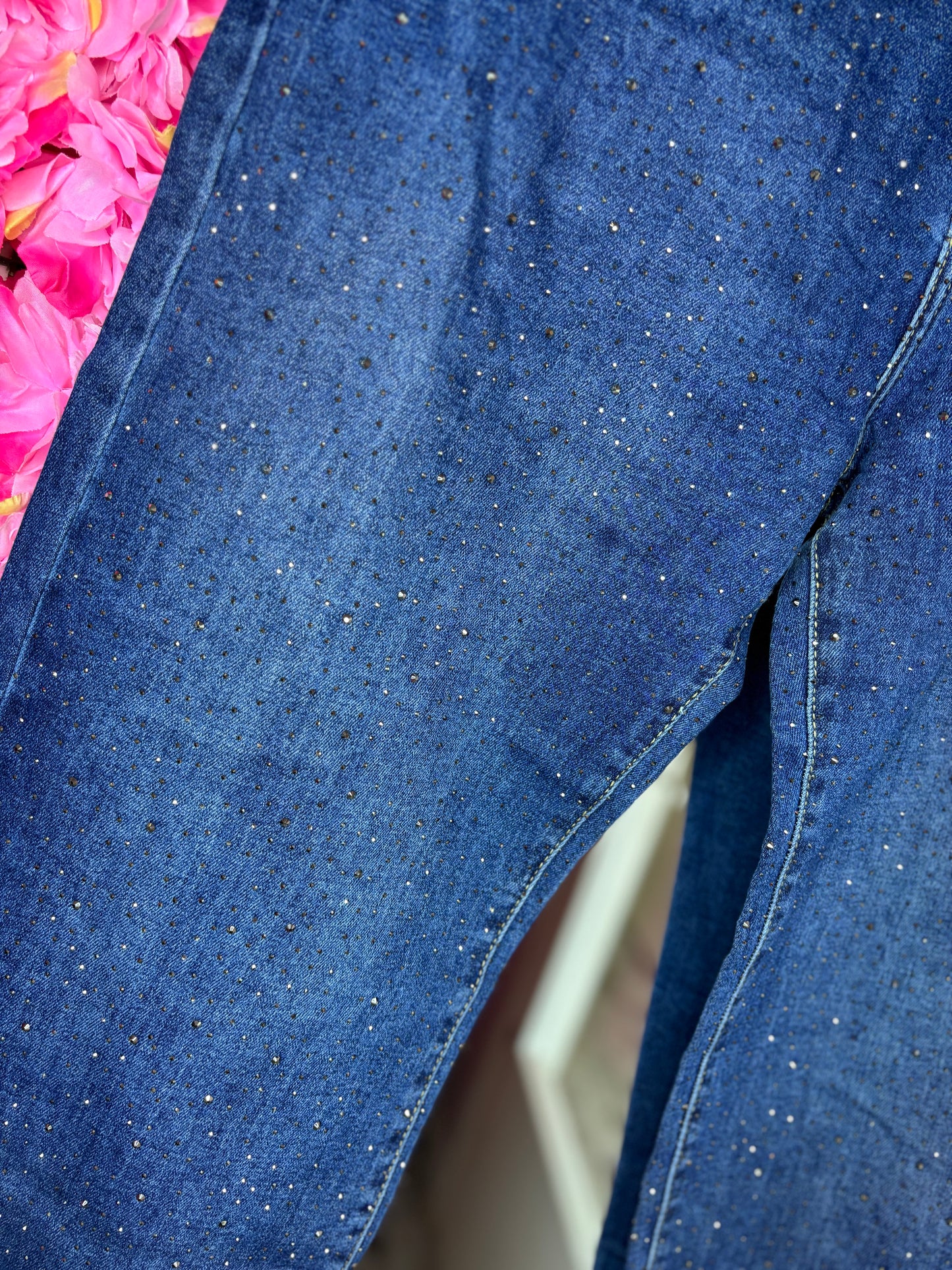 Jeans Strass Maat 44 t/m 52