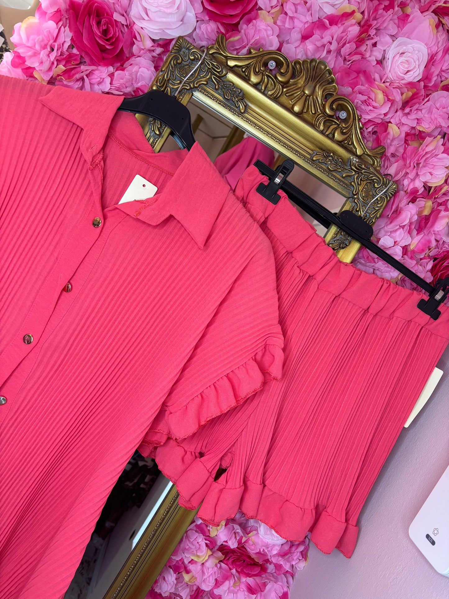 Set Cuty Koraal Plus Size Maat 46 t/m 52