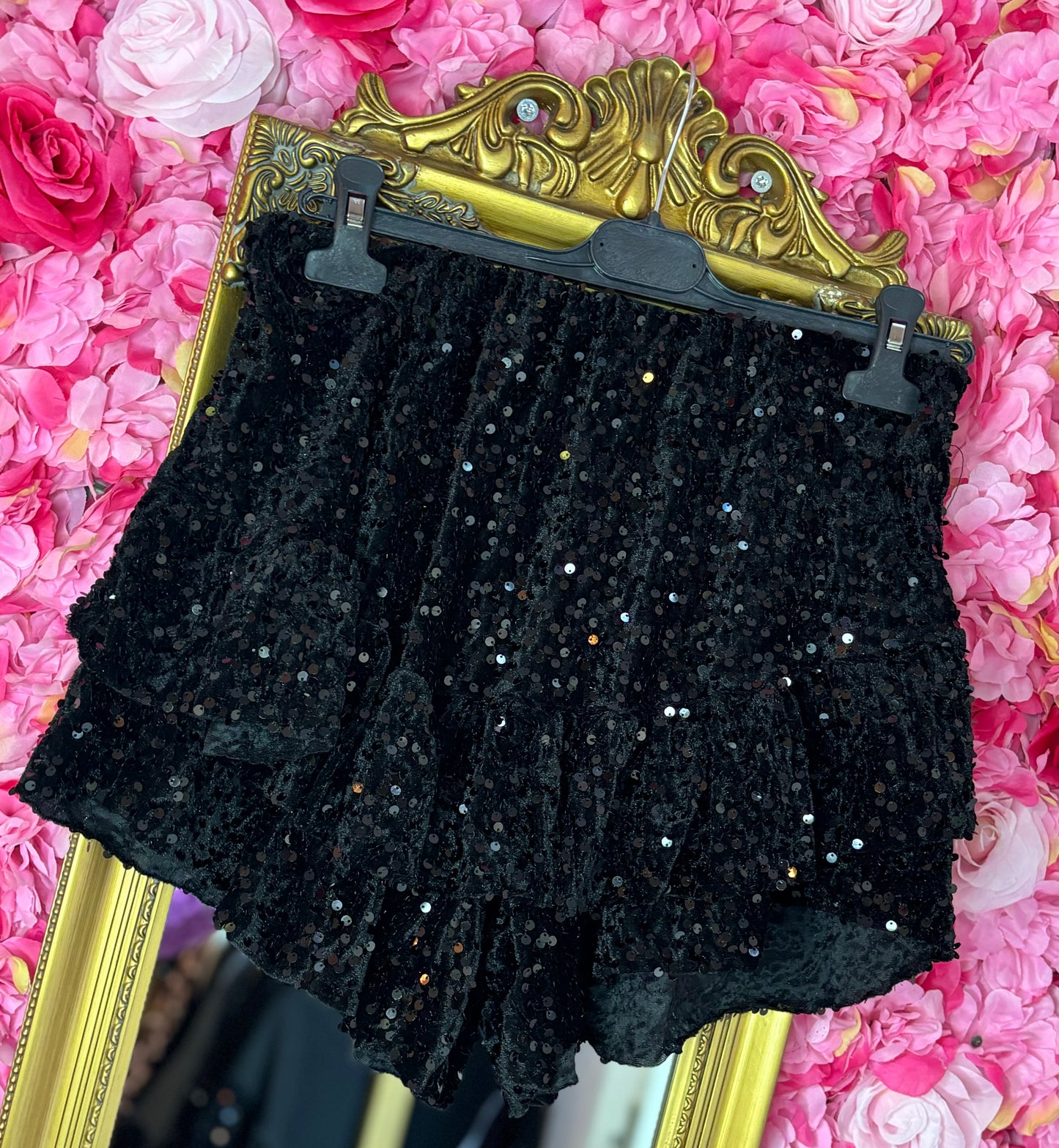 Skort Lilly Zwart t/m maat 46