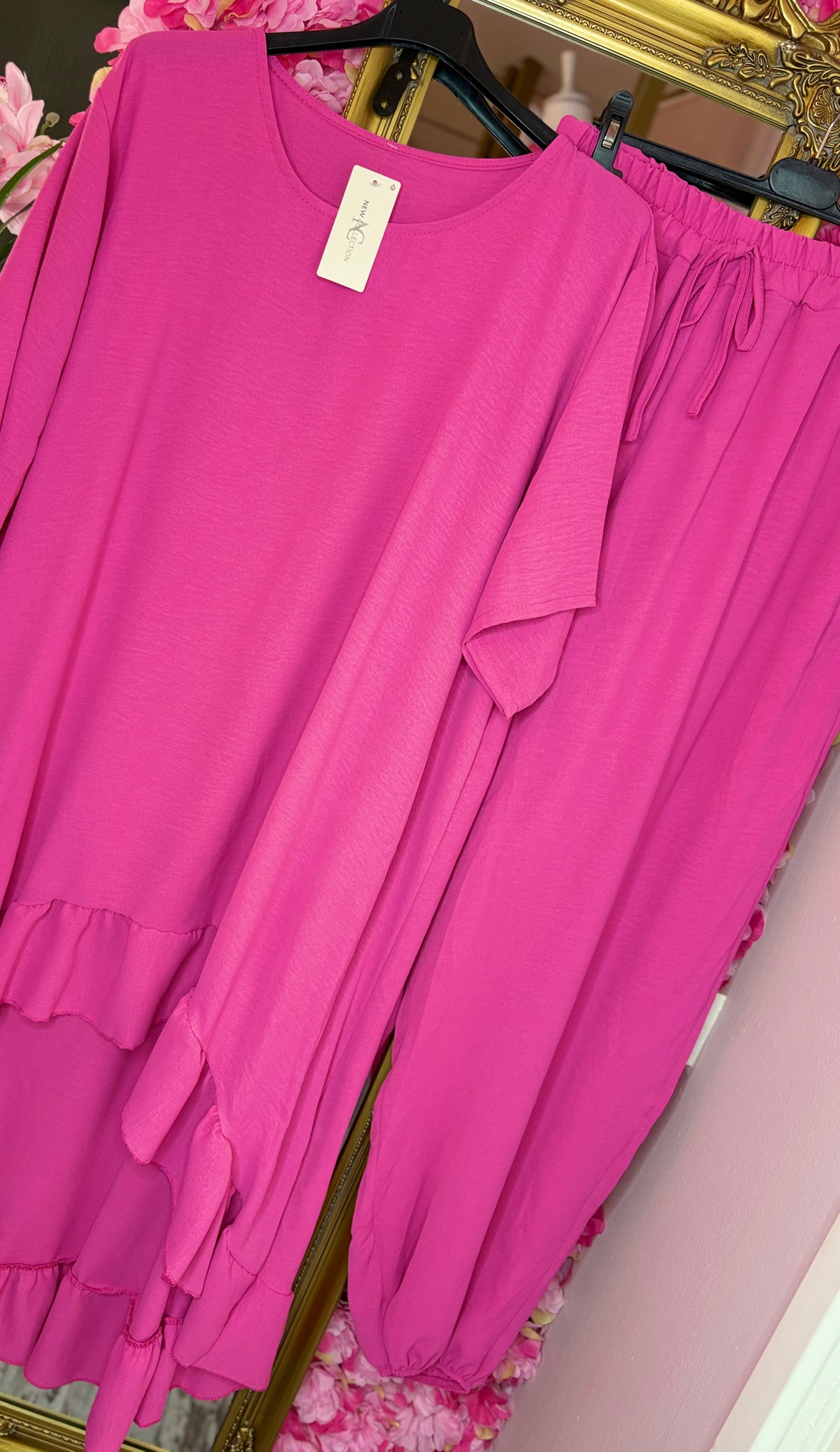 Set Viral Fuchsia Plus Size maat 48 t/m 54