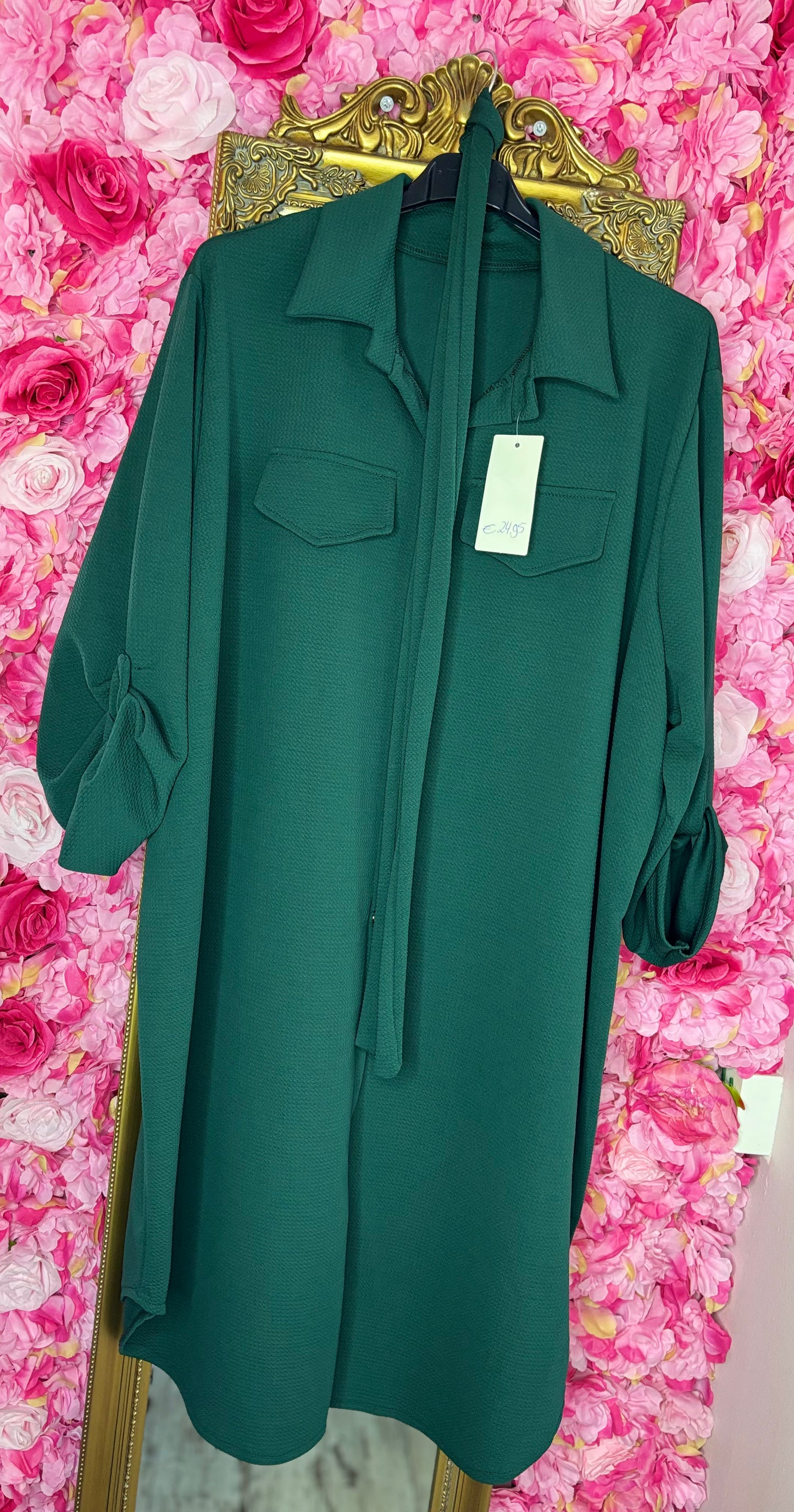 Vest Burry Gucci Groen Plus Size Maat 46 t/m 58