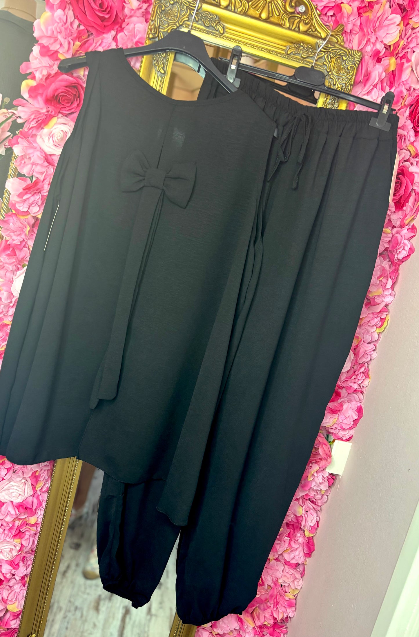 Broek Pof Konings Zwart Plus Size Maat 48 t/m 54-56