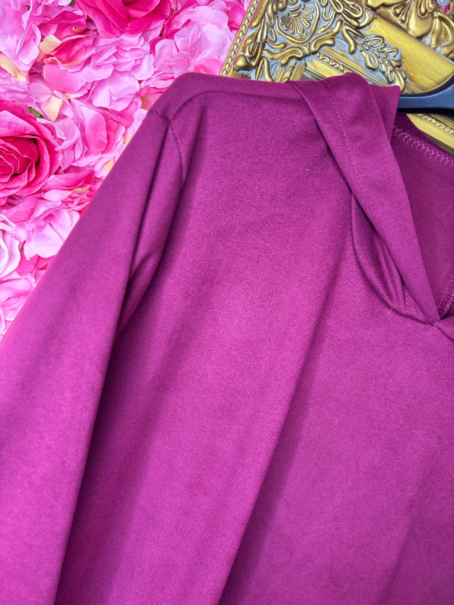 Hoodie Bordeaux Plus Size Maat 50 t/m 58