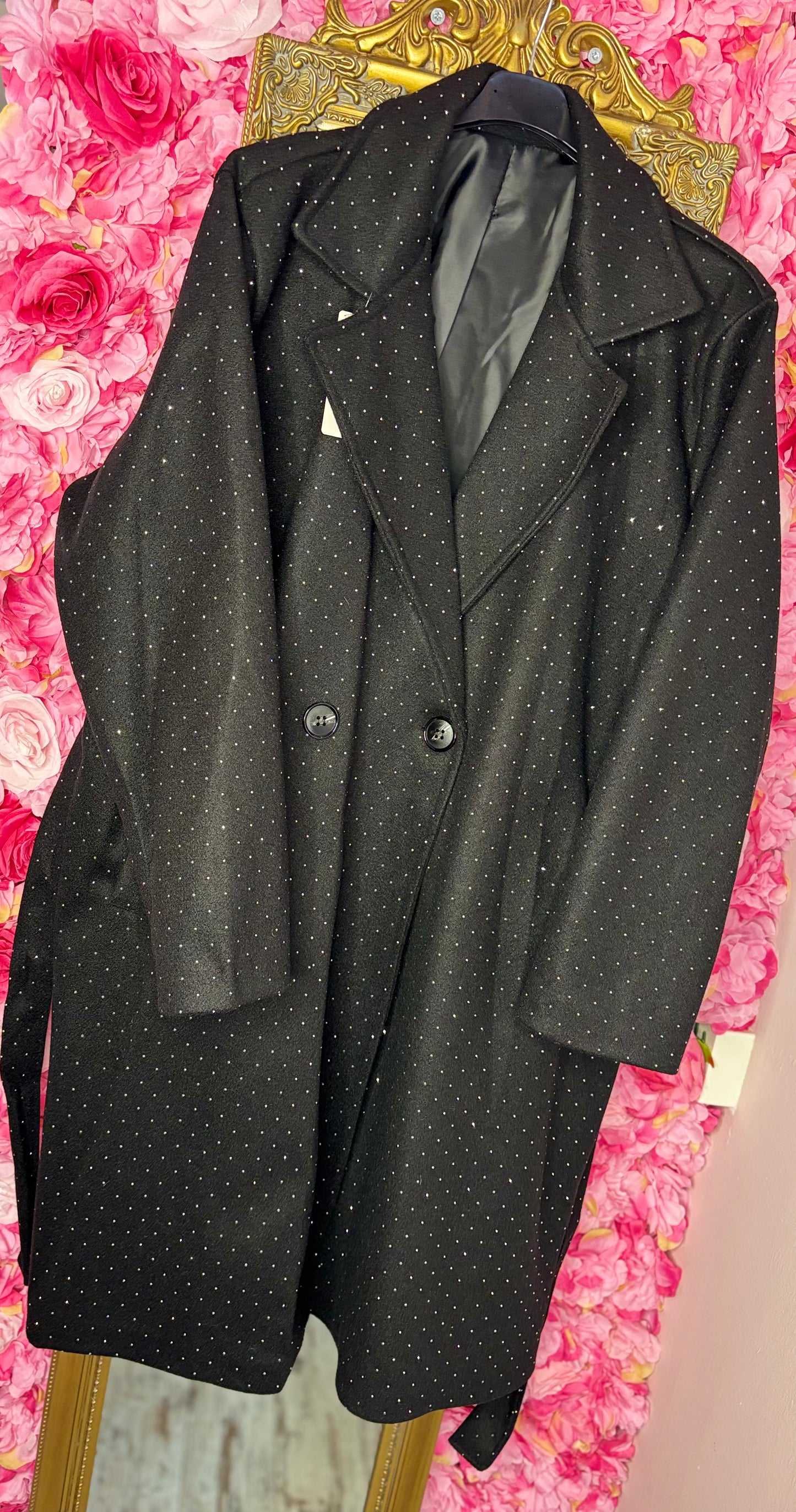 Trenchcoat Blingie Plus Size Maat 44 t/m 52 (dicht)
