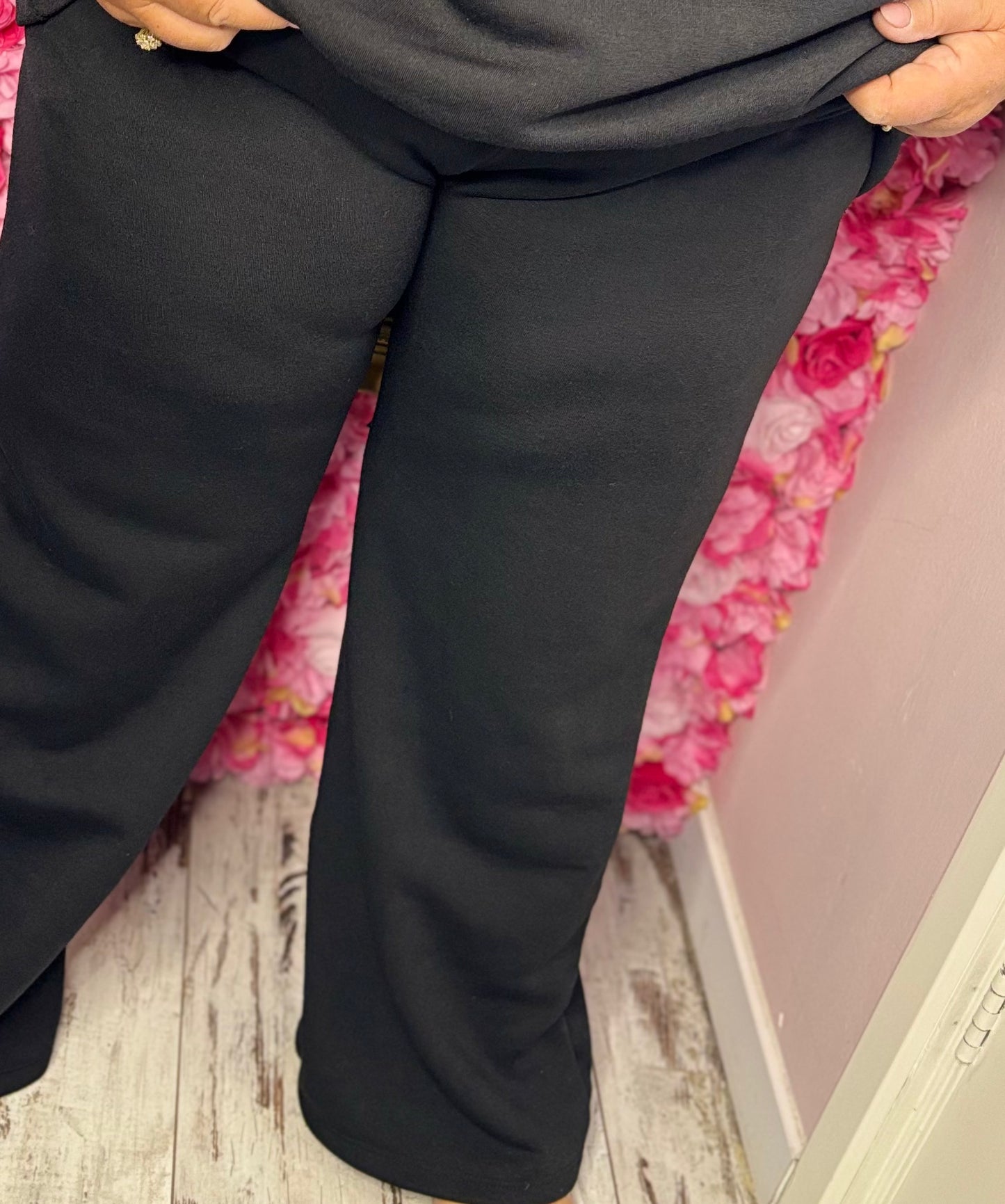 Comfy Set Office Zwart Plus Size maat 46 t/m 52