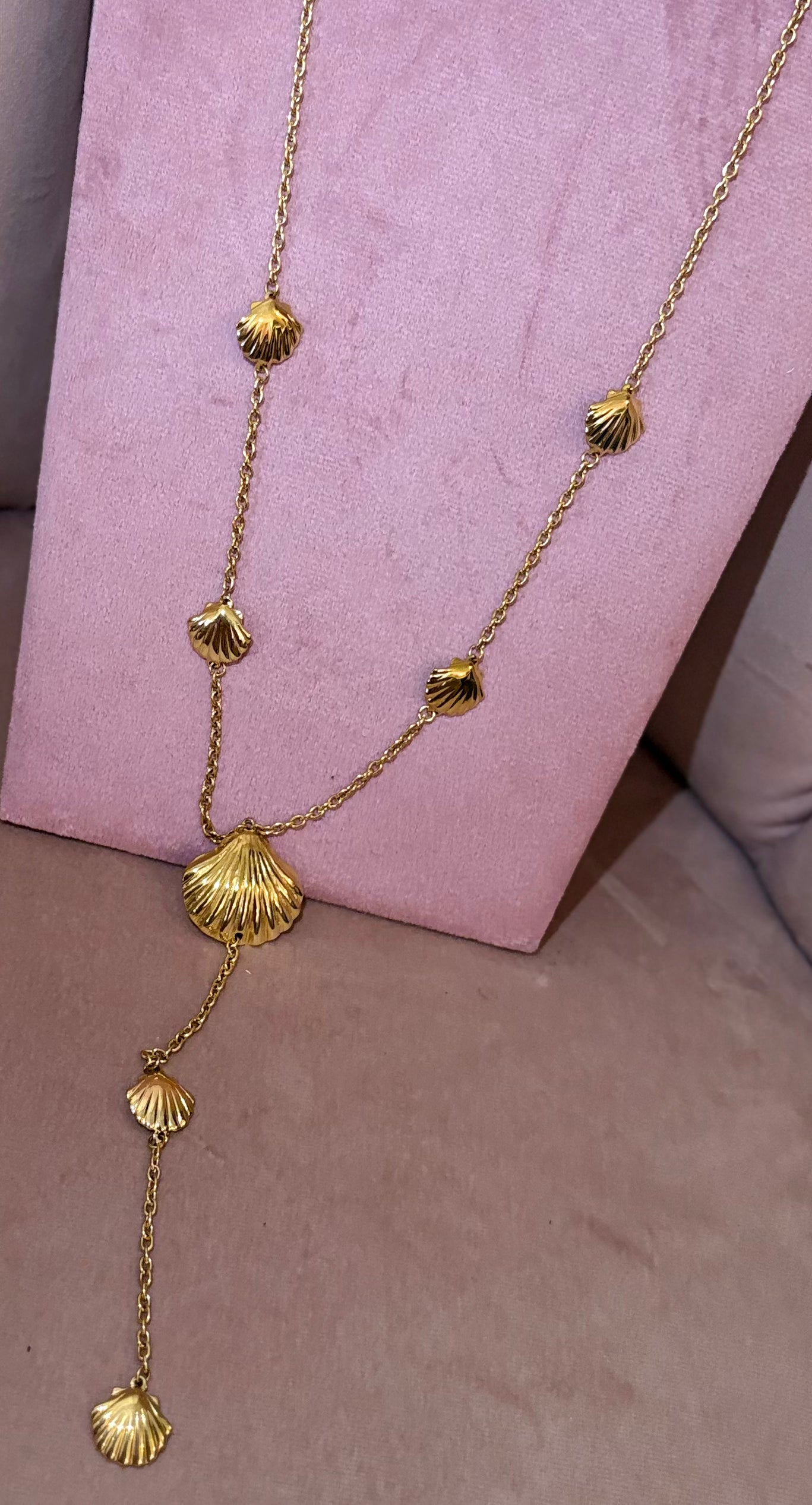 Ketting Gold Schelp