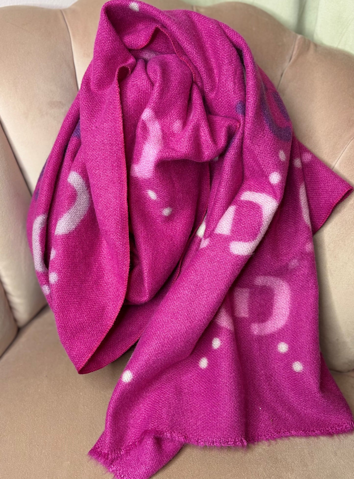 Sjaal Paars G