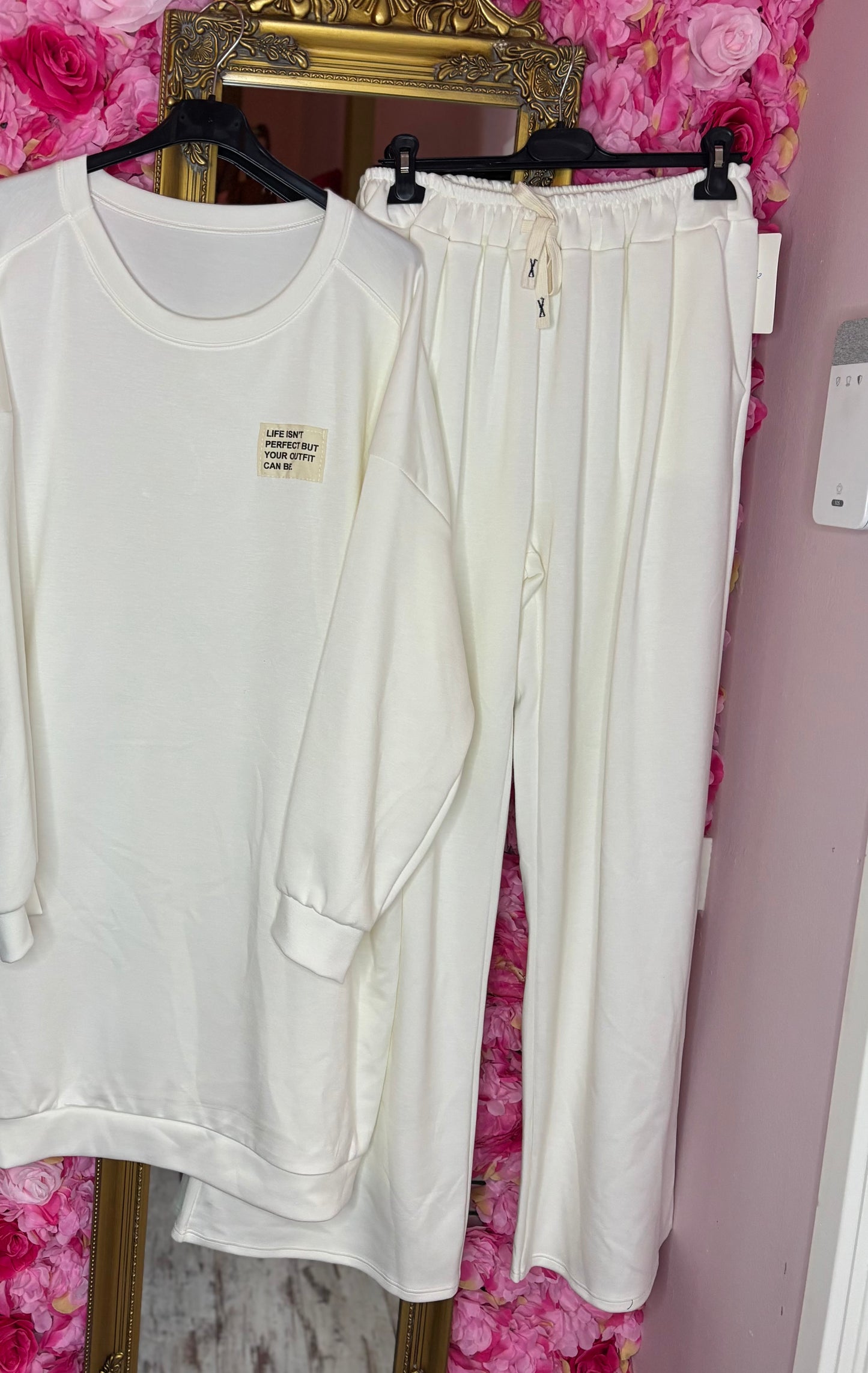 Comfy Set XXL Perfect Wit Plus Size maat 52 t/m 60