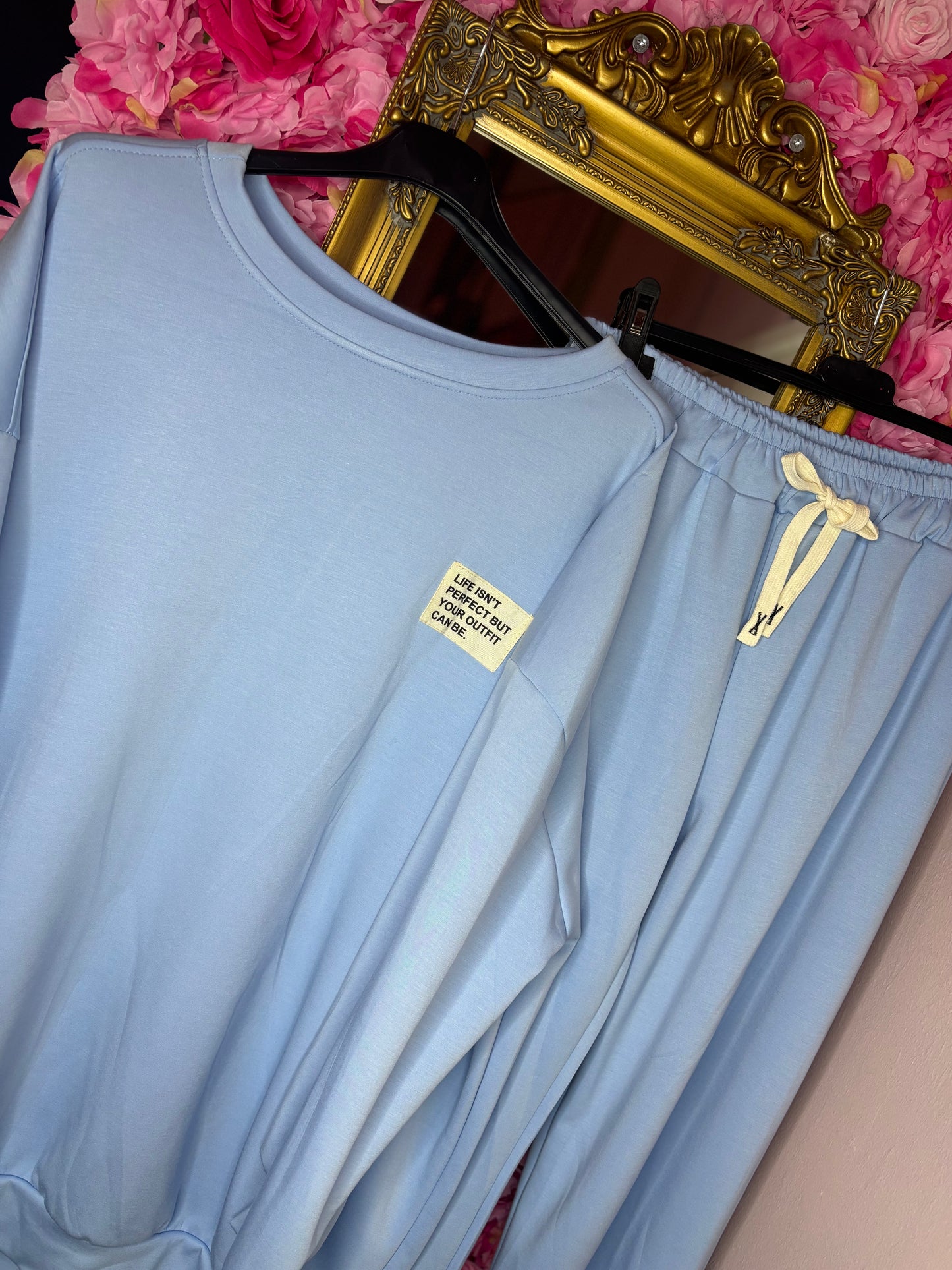 Comfy Set Perfect XL Licht Blauw Plus Size maat 44 t/m 52