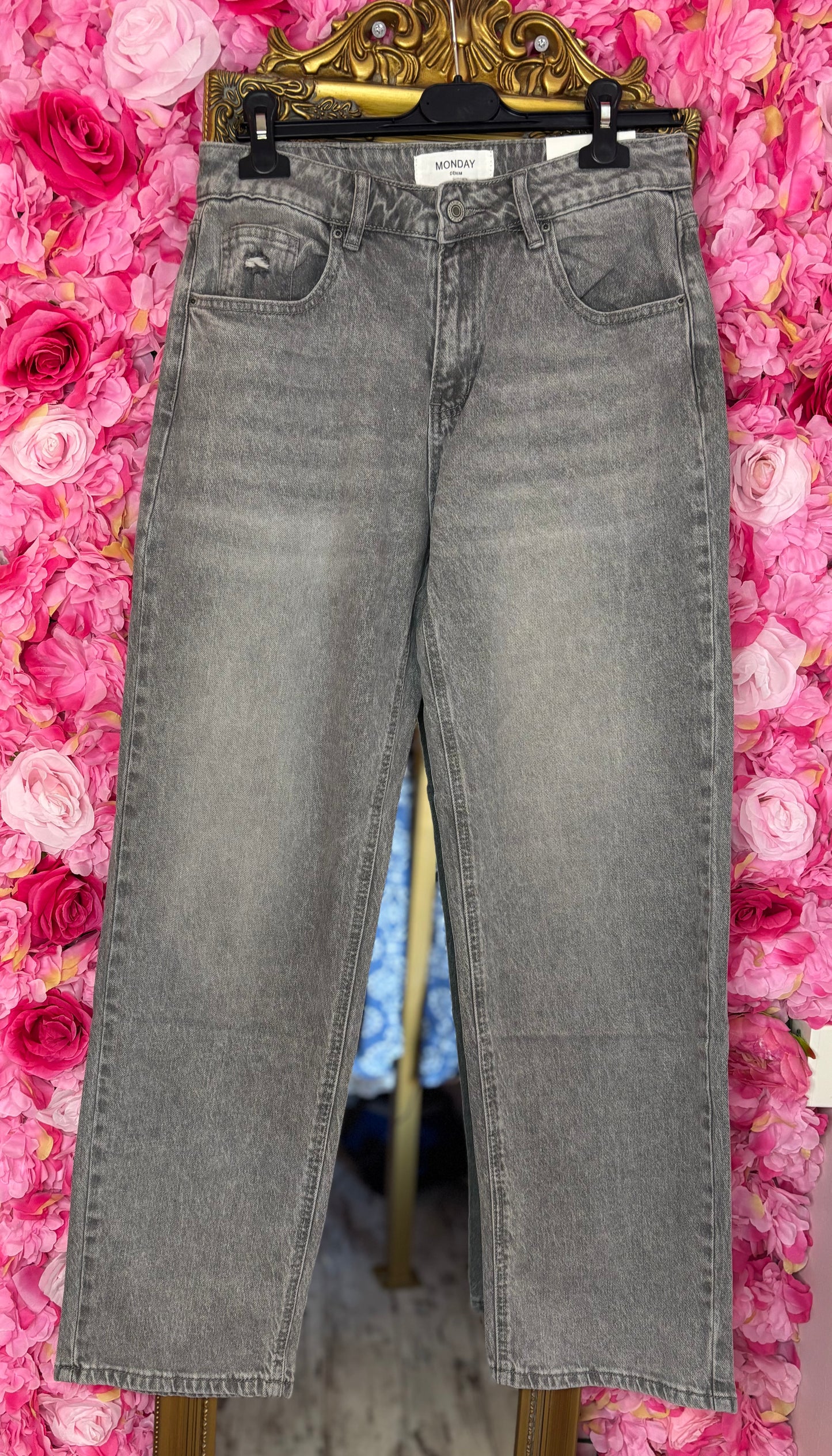 Jeans Wide Leg Glamour S t/m XL