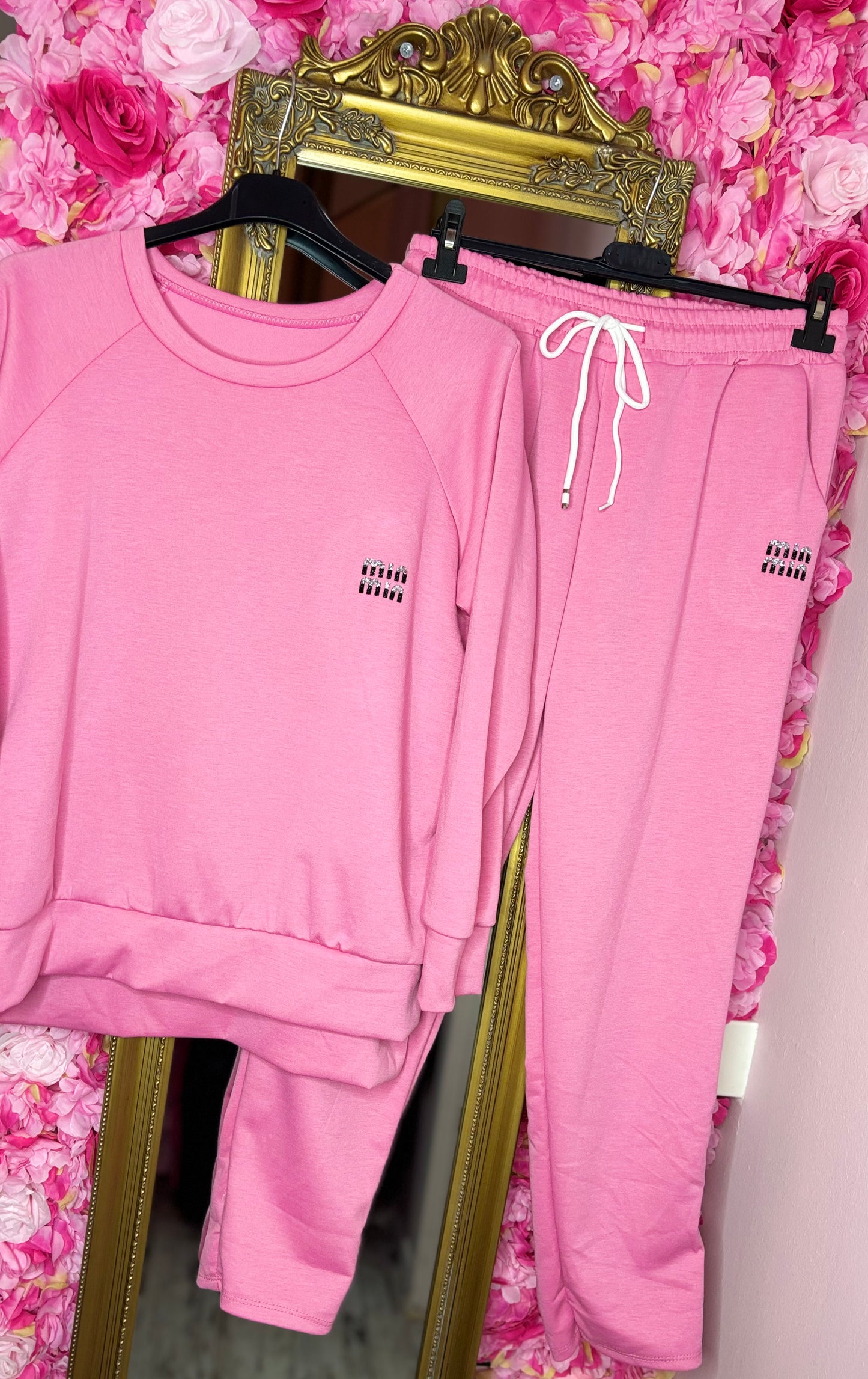 Comfy Set Miu Roze tot maat 44