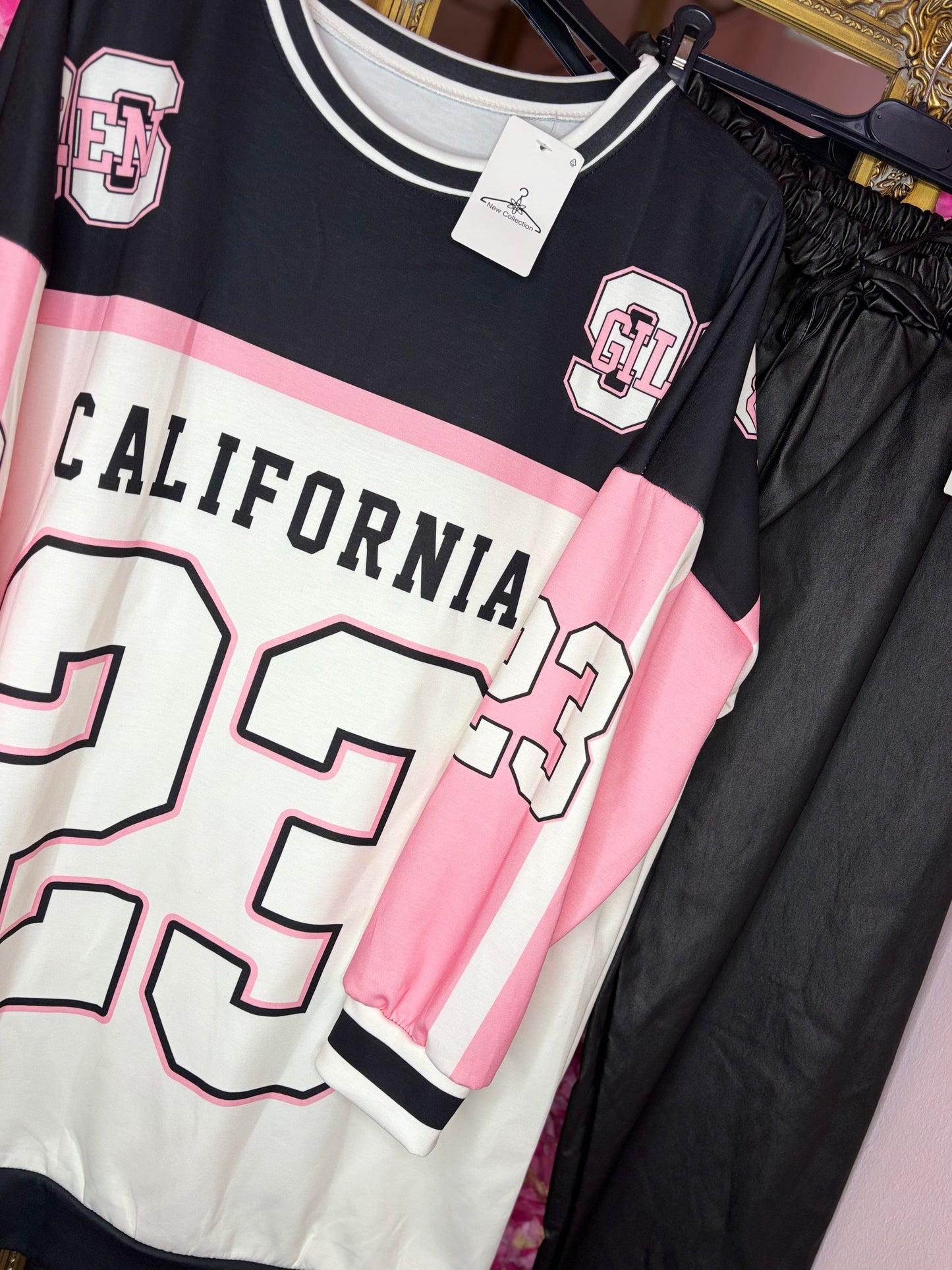 Shirt Long 23 Licht Roze Plus Size Maat 48 t/m 54