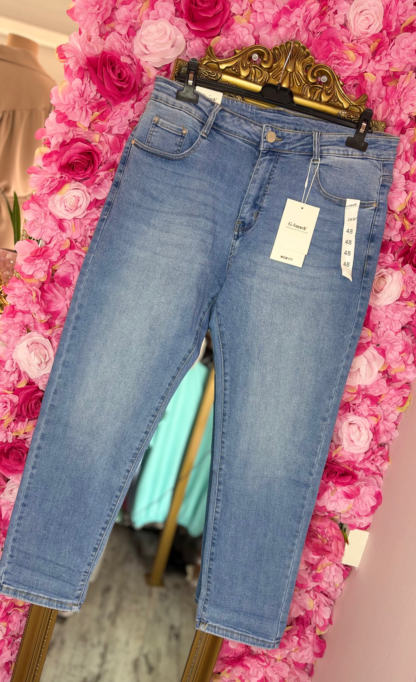 Jeans Back Bling Maat 48 t/m 60