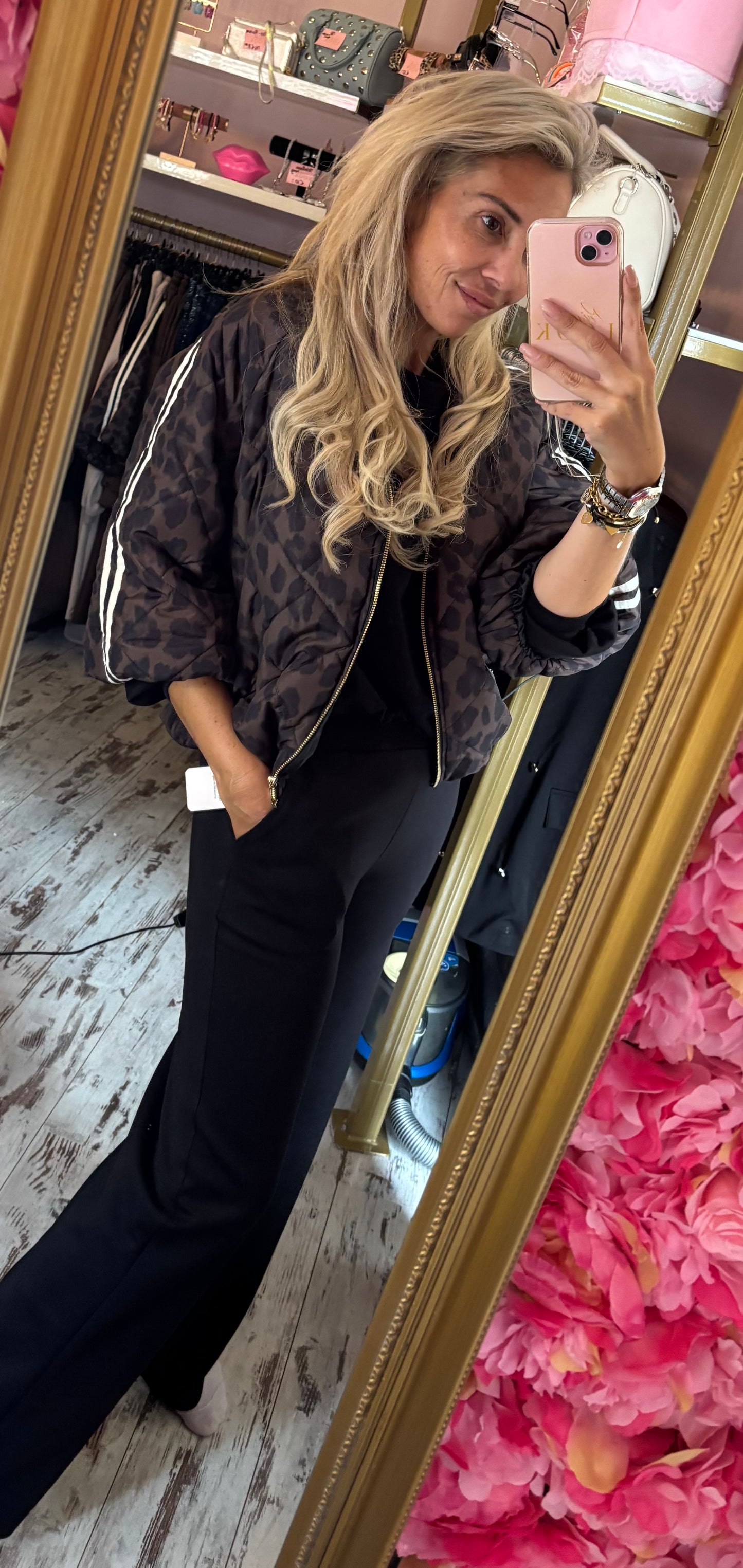 Comfy Set Puffie Zwart tot maat 42