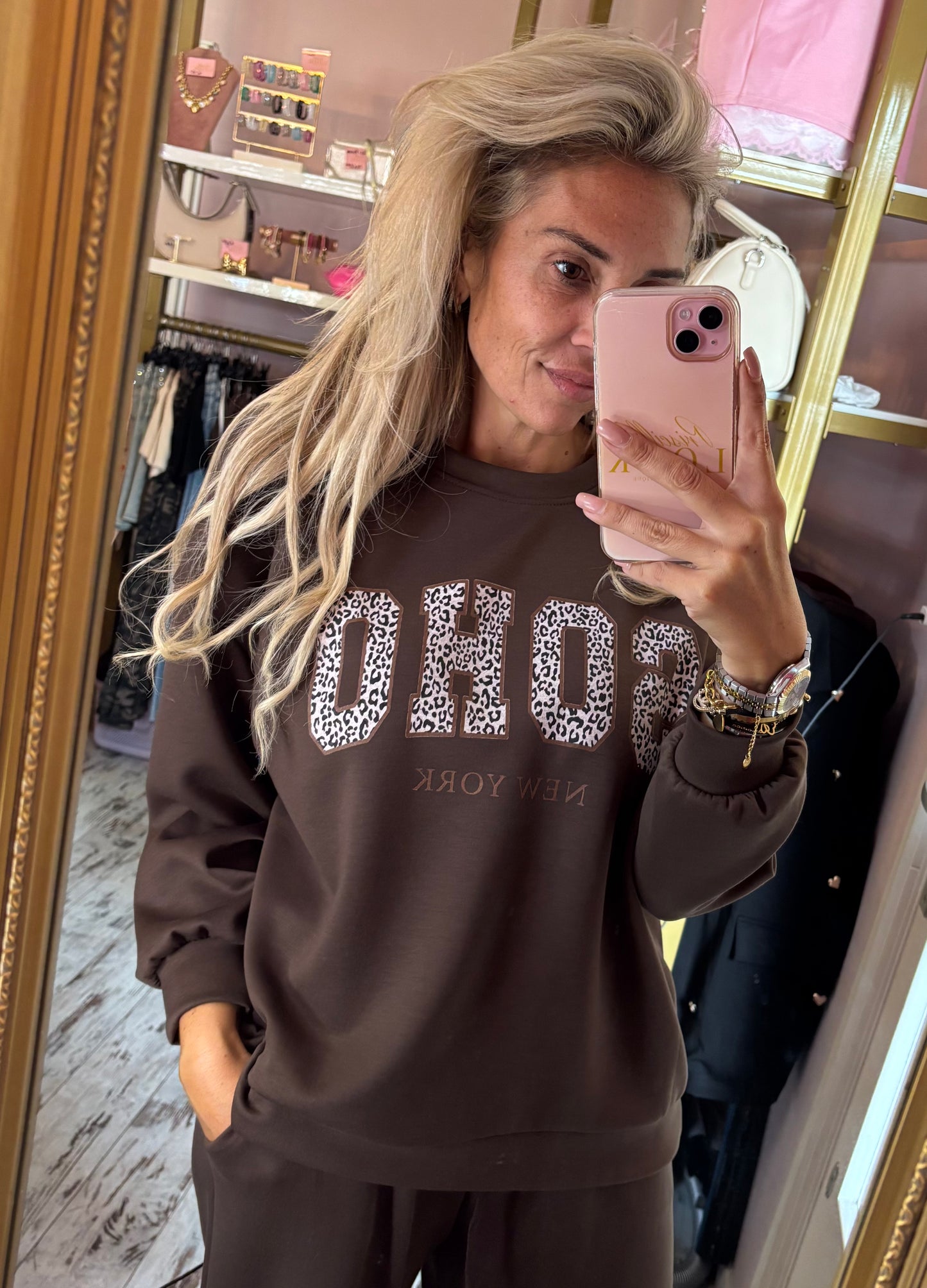 Comfy Set Soho Bruin tot maat 46