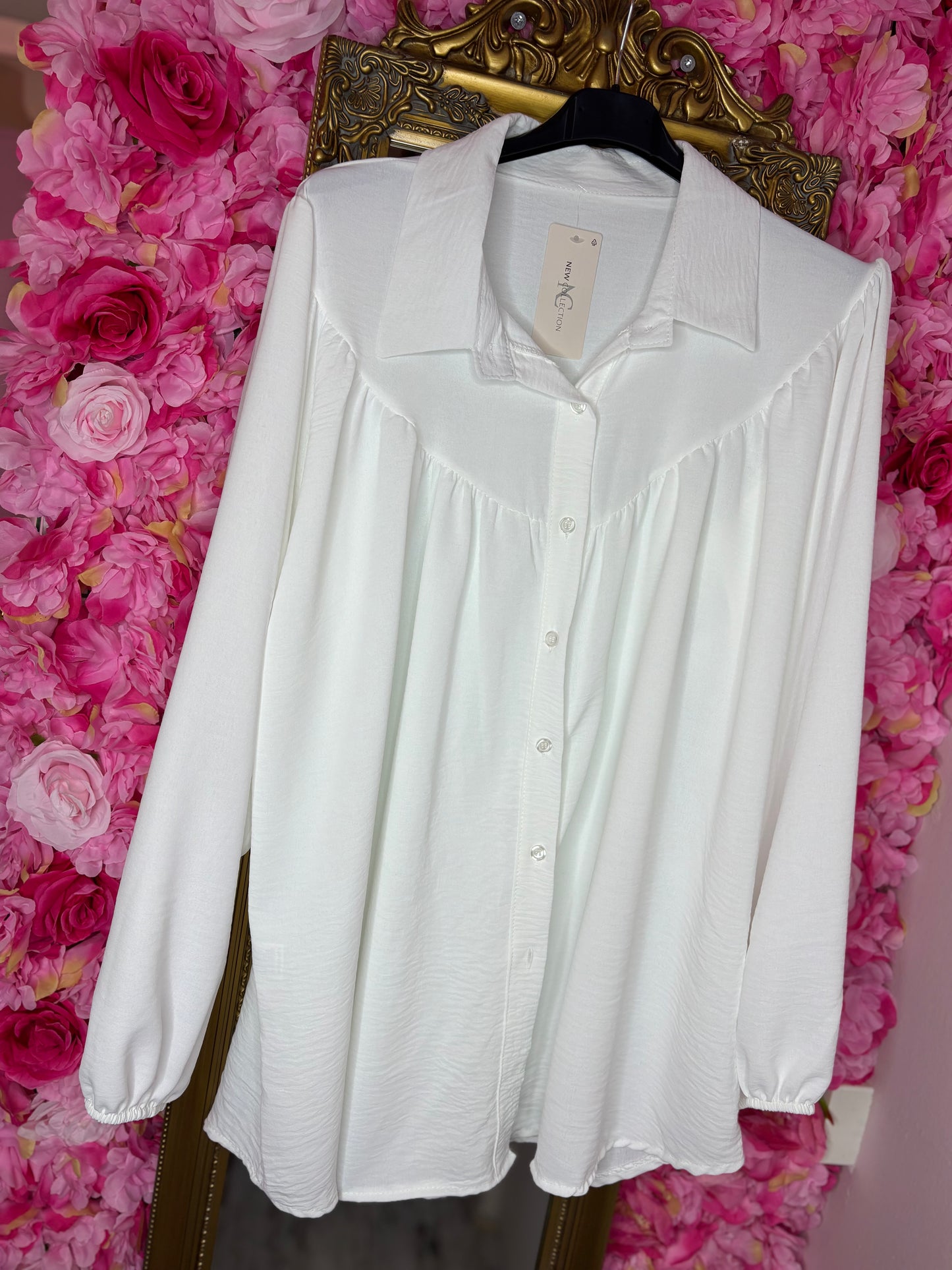 Blouse Perfect Wit Maat 46 t/m 52-54