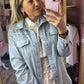 Blouse Denim Diamond Maat 36 t/m 40