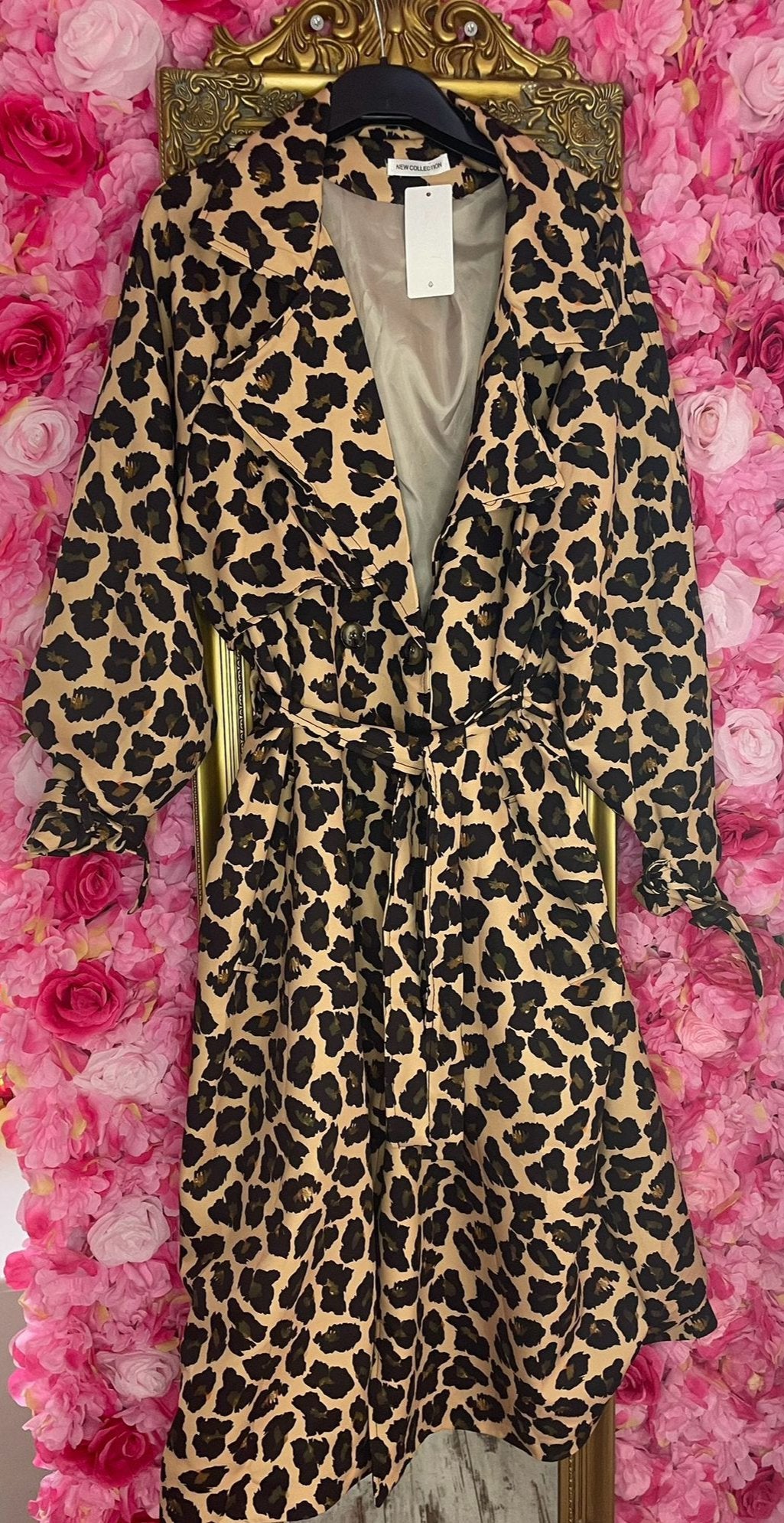 Musthave Coat Panter Plus Size Maat 44 t/m 50