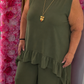 Set Marina Leger Groen Plus Size maat 46 t/m 52