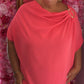 Jurk Silvie Koraal Plus Size 50 t/m 56-58