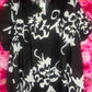 Jurk Pofmouw Chic Zwart Plus Size Maat 48 t/m 54