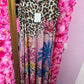 Jurk Vibes Palm Plus Size Maat 44 t/m 48-50