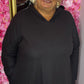 Hoodie Zwart Plus Size Maat 50 t/m 58