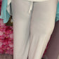Broek Travel Wit Plus Size maat t/m 54