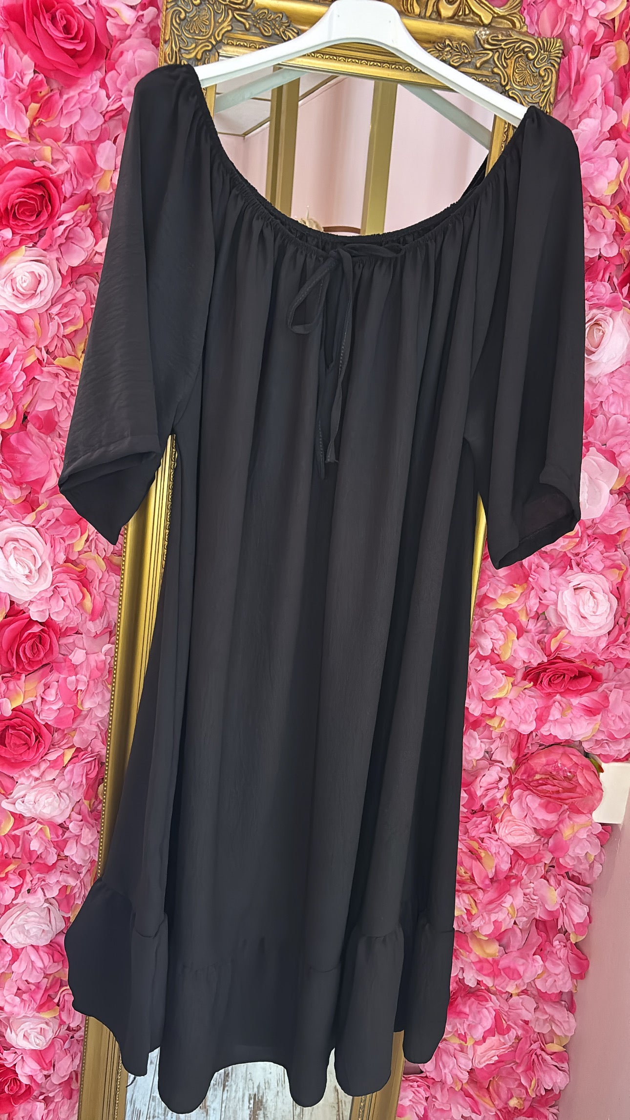 Jurk Cute Zwart Plus Size Maat 48 t/m 54-56