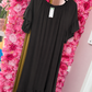 Jurk Linnen Queen Bruin Plus Size Maat 46 t/m 52-54