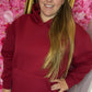 Hoodie Red Sis Plus Size Maat 46 t/m 52