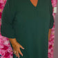 Jurk Now Donker Groen Plus Size Maat 46 t/m 52