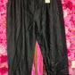 Tregging Leather Look Zwart Plus Size Maat 46 t/m 52