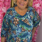 Magna Tuniek Turquoise Plus Size Maat 40-42
