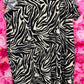 Jurk Musthave Zebra Plus Size Maat 48 t/m 52