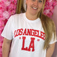 T-shirt La Wit Plus Size t/m Maat 48