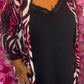 Set Travel Red Zebra Plus Size maat 46 t/m 52
