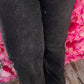 Jeans Wide Leg Black Bling Maat 44 t/m 52