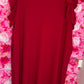 Jurk Musthave Rood Plus Size Maat 48 t/m 52