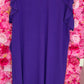 Jurk Musthave Paars Plus Size Maat 48 t/m 52