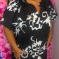 Jurk Pofmouw Chic Zwart Plus Size Maat 48 t/m 54